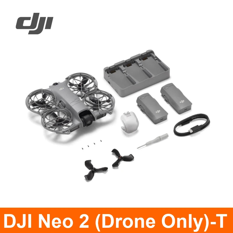 DJI Neo 2 Camera Drone – 4K Video, 151g, ActiveTrack & Obstacle Sensing
