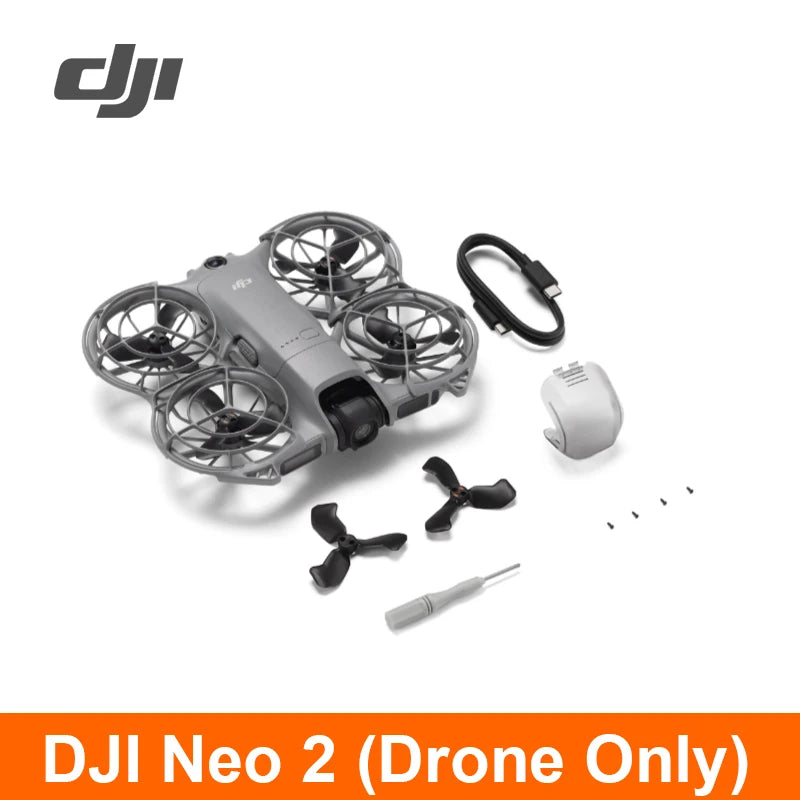 DJI Neo 2 Camera Drone – 4K Video, 151g, ActiveTrack & Obstacle Sensing
