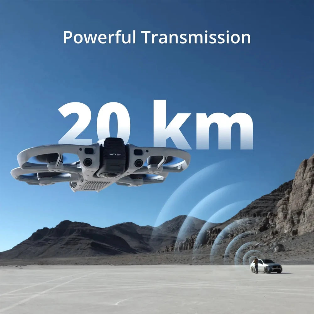 DJI Avata 360 Drone 1-Inch Sensor 8K HDR Panoramic Drone 4K Single Lens Mode 20km Range 4G Enhanced Transmission FPV Quadcopter Avata 360 Brand New