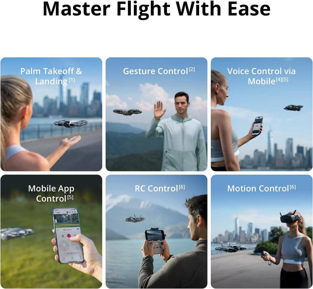 DJI Neo 2 Camera Drone – 4K Video, 151g, ActiveTrack & Obstacle Sensing