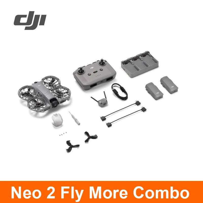 DJI Neo 2 Camera Drone – 4K Video, 151g, ActiveTrack & Obstacle Sensing